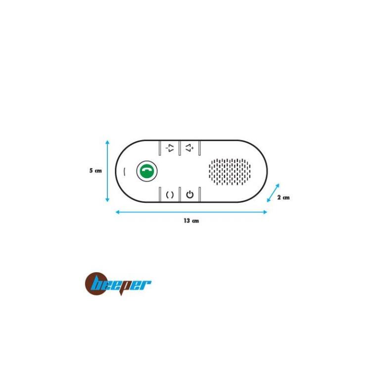 Kit mains libres (Kit bluetooth) BEEPER KMX-BT860